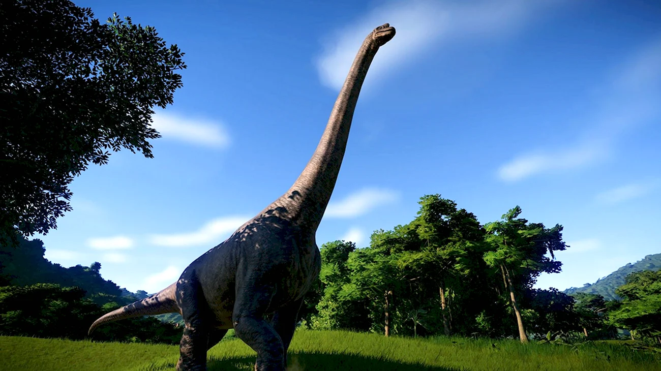 Брахиозавр Jurassic World. Картинка