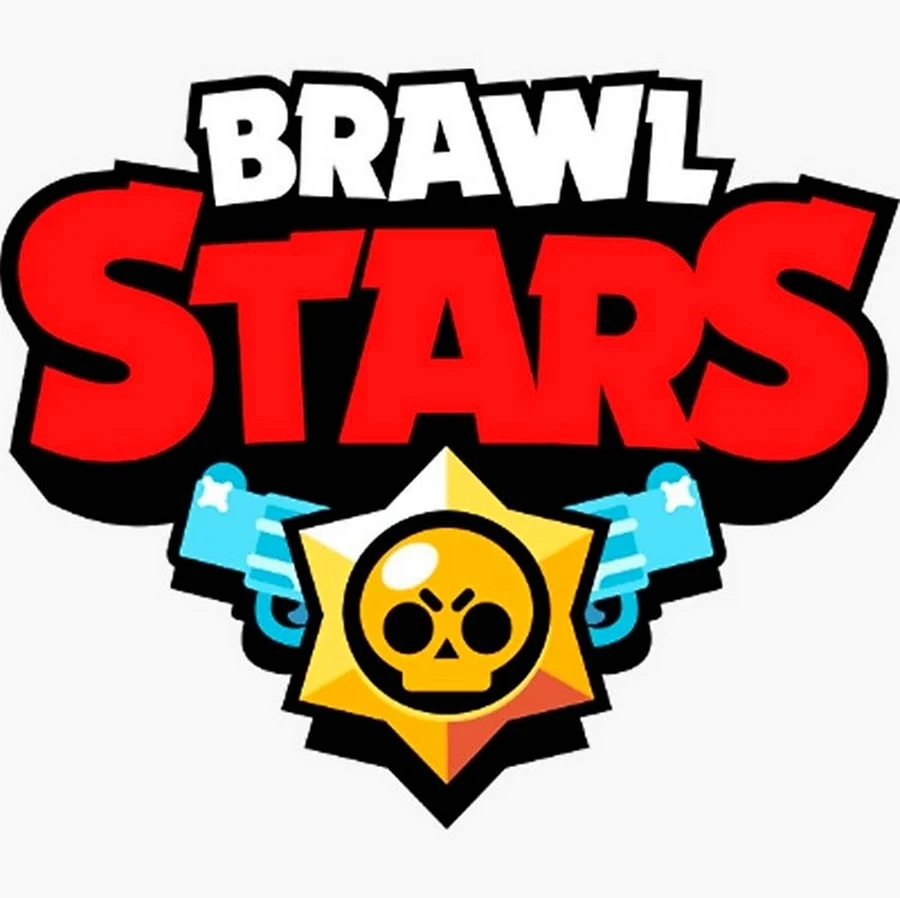 Brawl Stars логотип. Открытка на каждый день