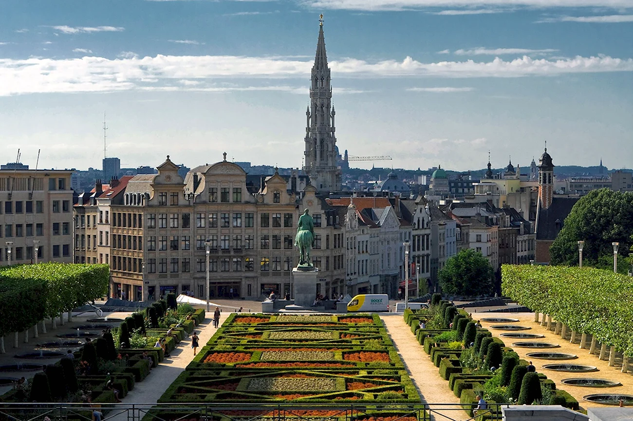 Брюссель города Бельгии. Картинка