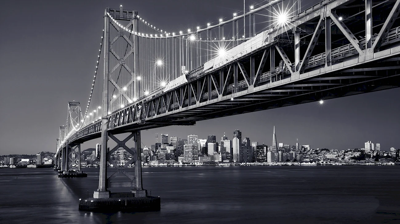 Бруклинский мост Сан Франциско. Картинка