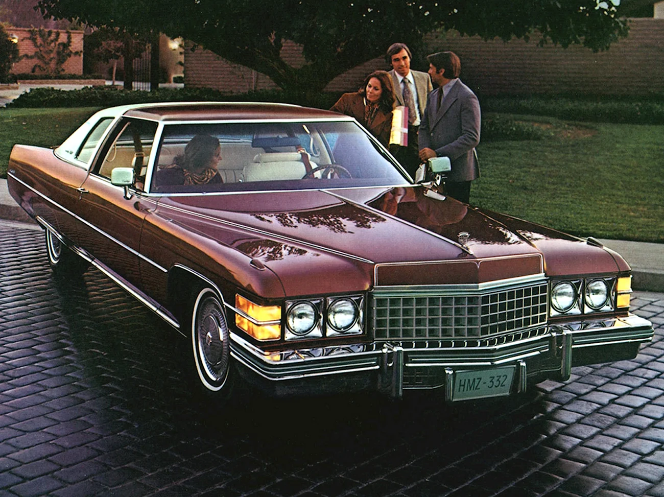 Cadillac Fleetwood Brougham 1974. Картинка