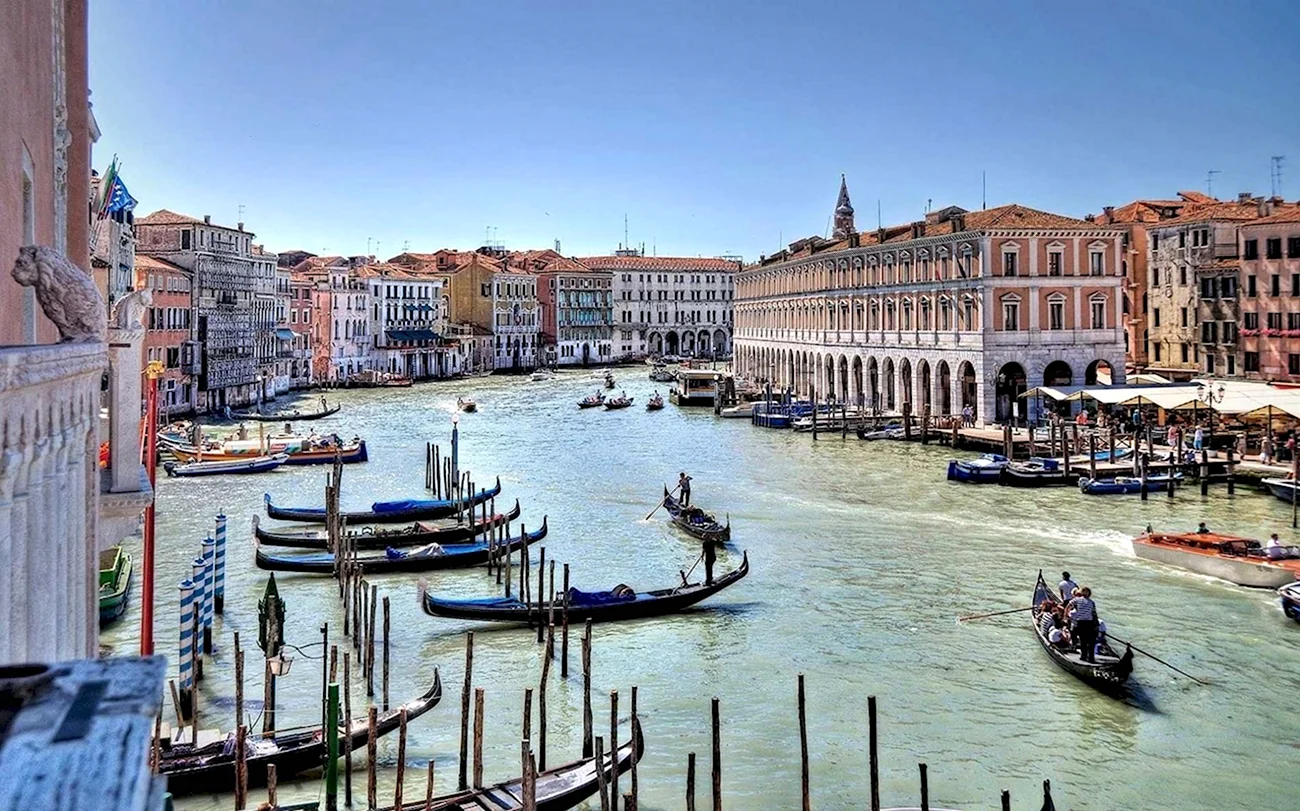 Canal grande Венеция. Картинка