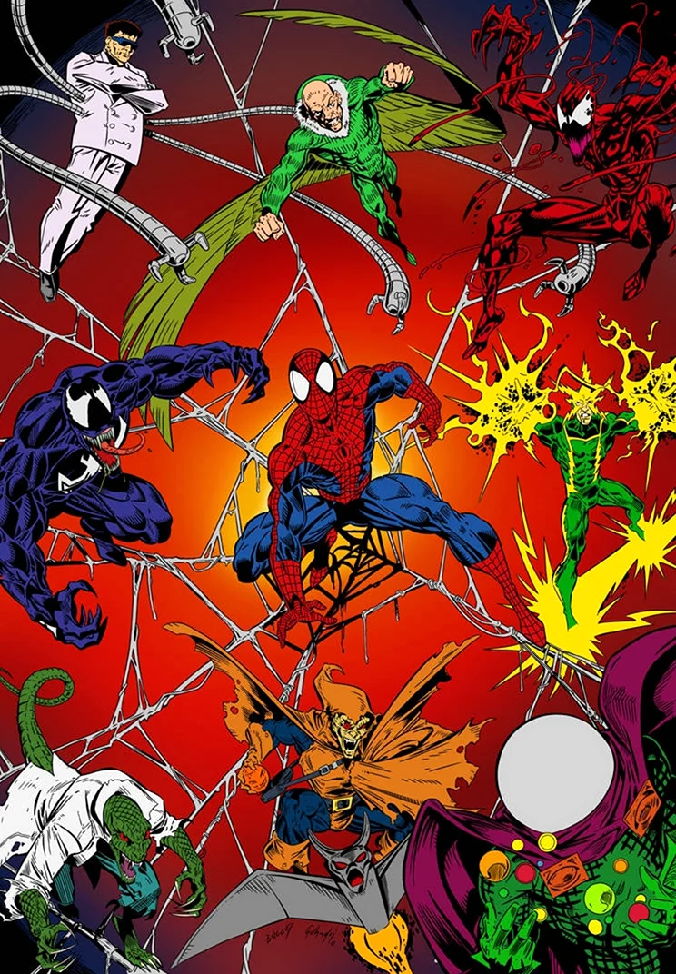 Человек паук мультик 1994. Картинка из мультфильма