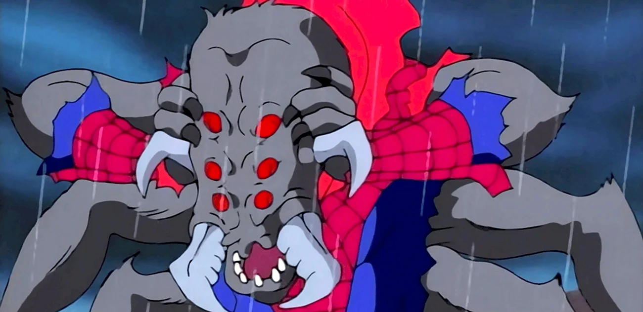 Человек паук Неогенный кошмар. Картинка из мультфильма
