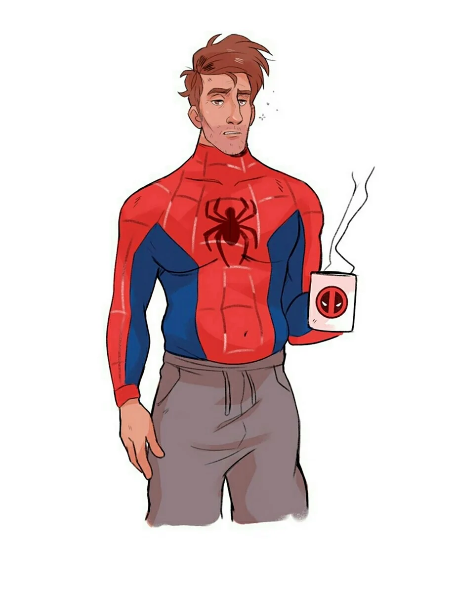 Человек-паук через вселенные Питер Паркер