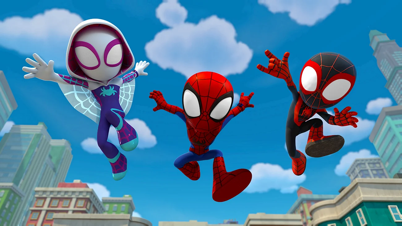 Человек-паук и его друзья 2021. Картинка из мультфильма