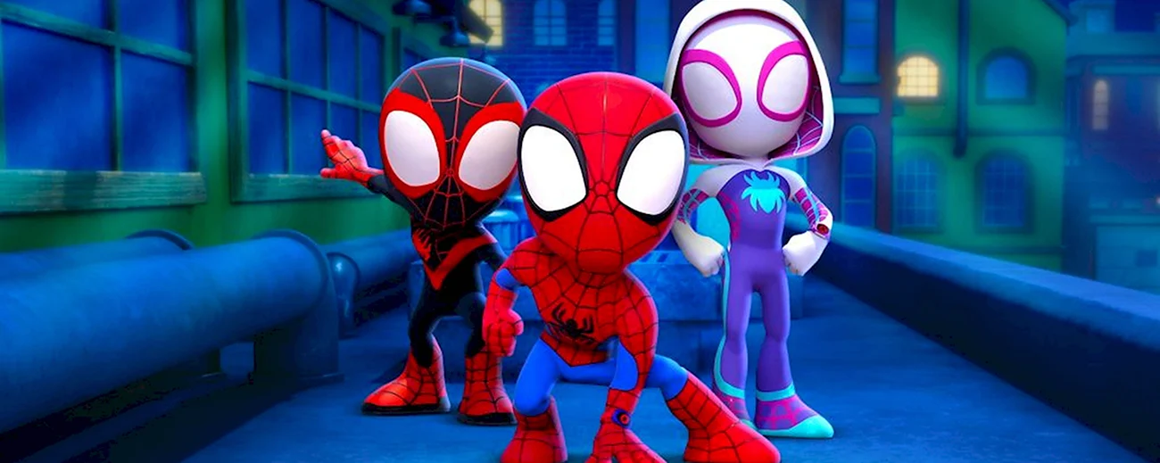 Человек-паук и его удивительные друзья 2021. Картинка из мультфильма