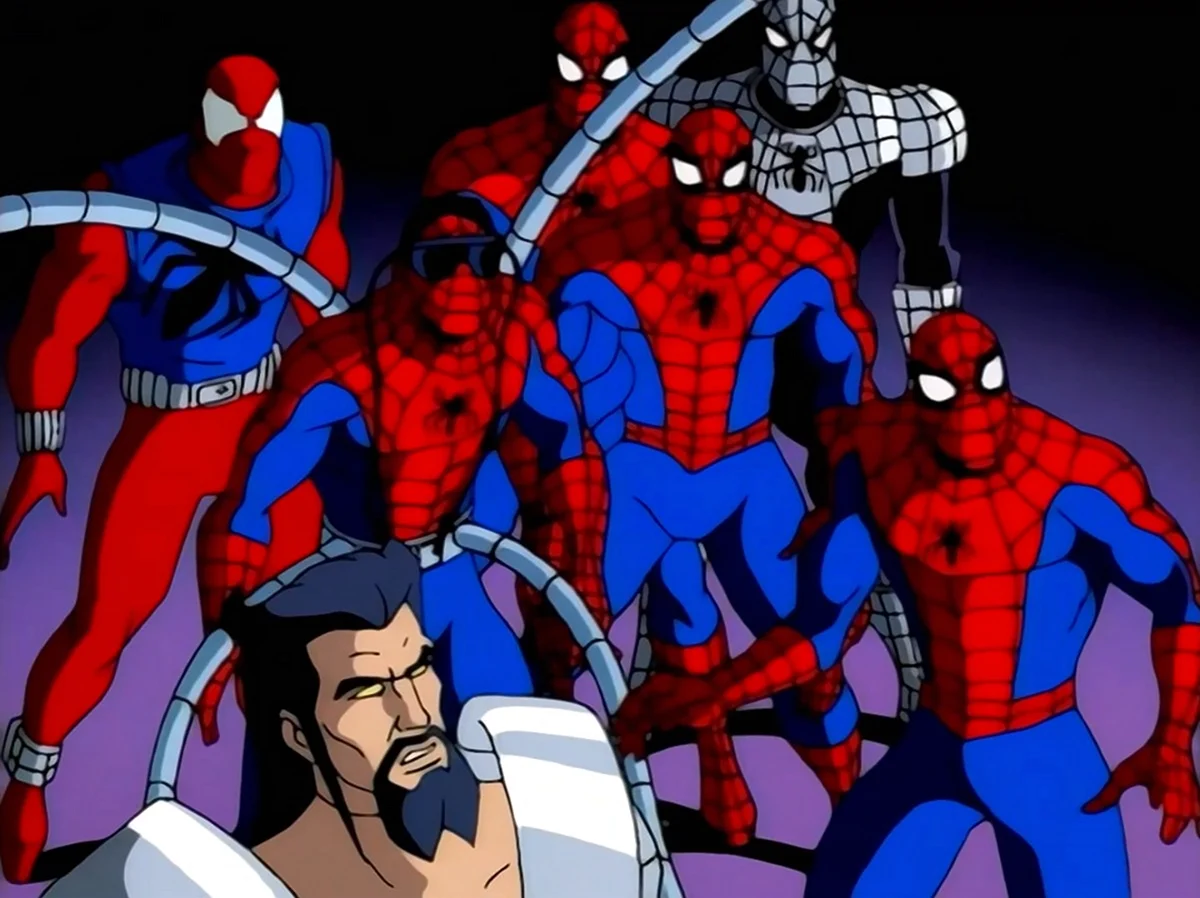 Человек-паук мультсериал 1994. Картинка из мультфильма