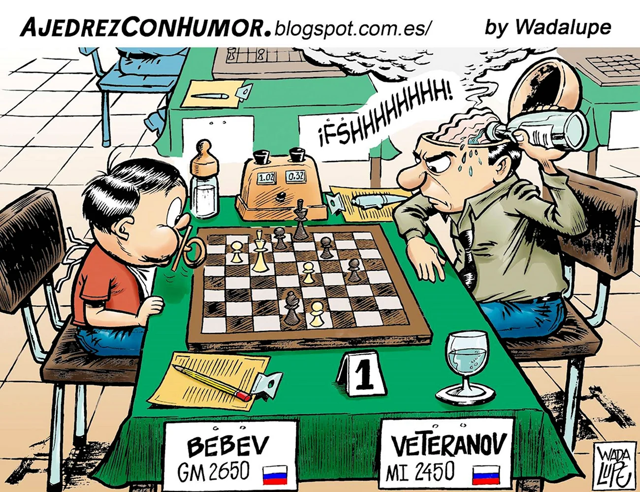 Chess humor. Прикольная картинка
