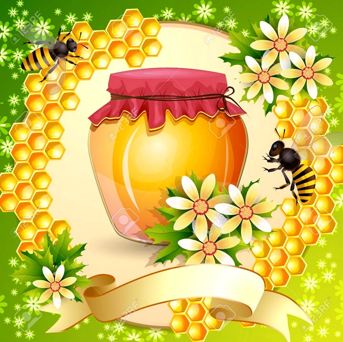 День пчеловода. Красивая картинка