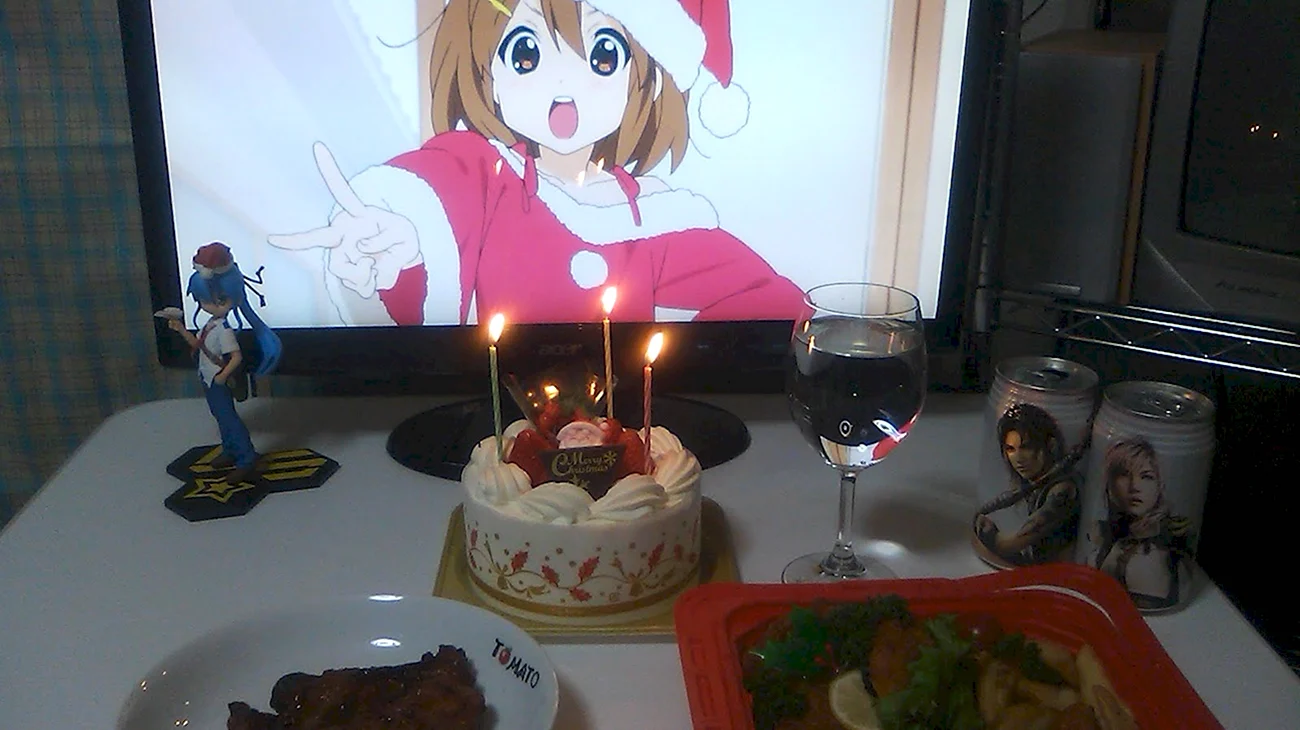 День рождения в одиночестве аниме. Поздравление
