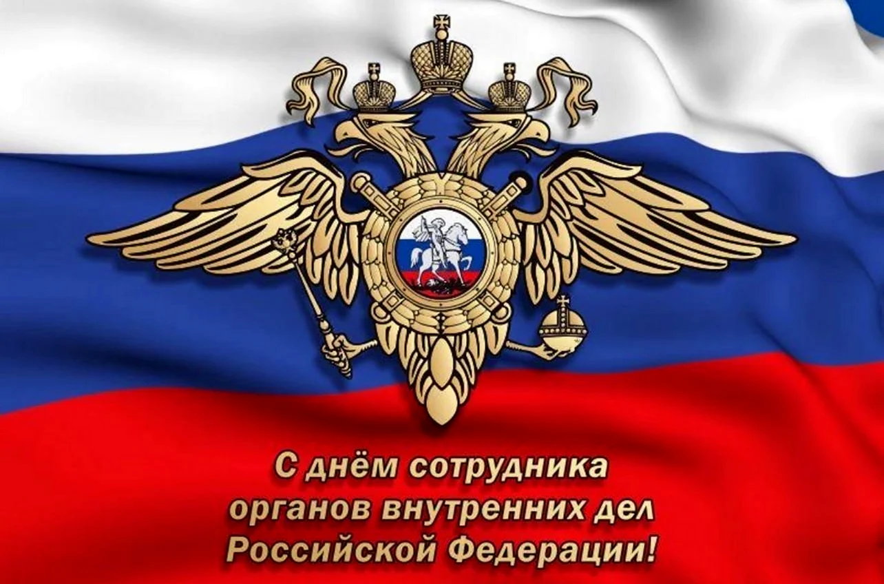 День сотрудника органов внутренних дел Российской Федерации. Поздравление