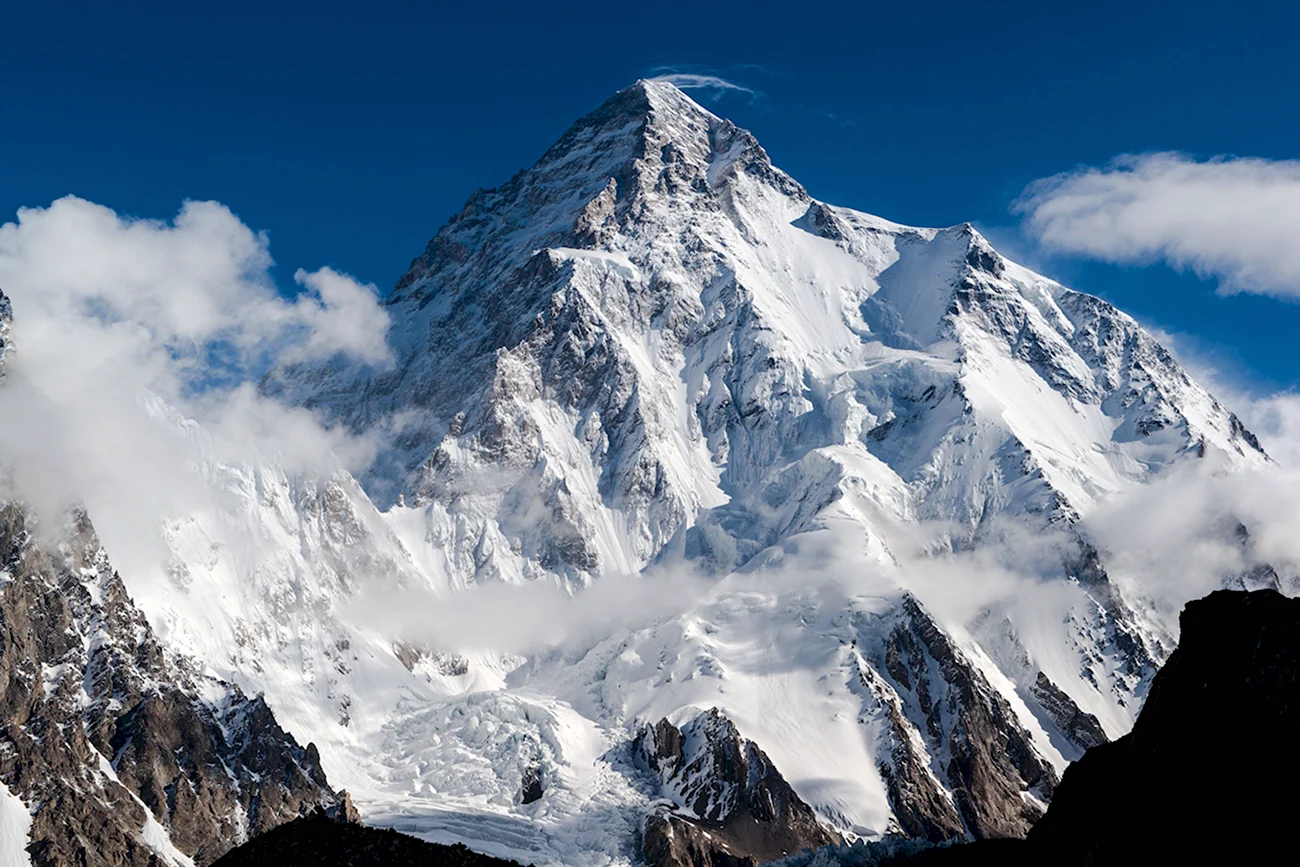 Денали Белуха Чогори Эверест Канченджанга. Красивая картинка