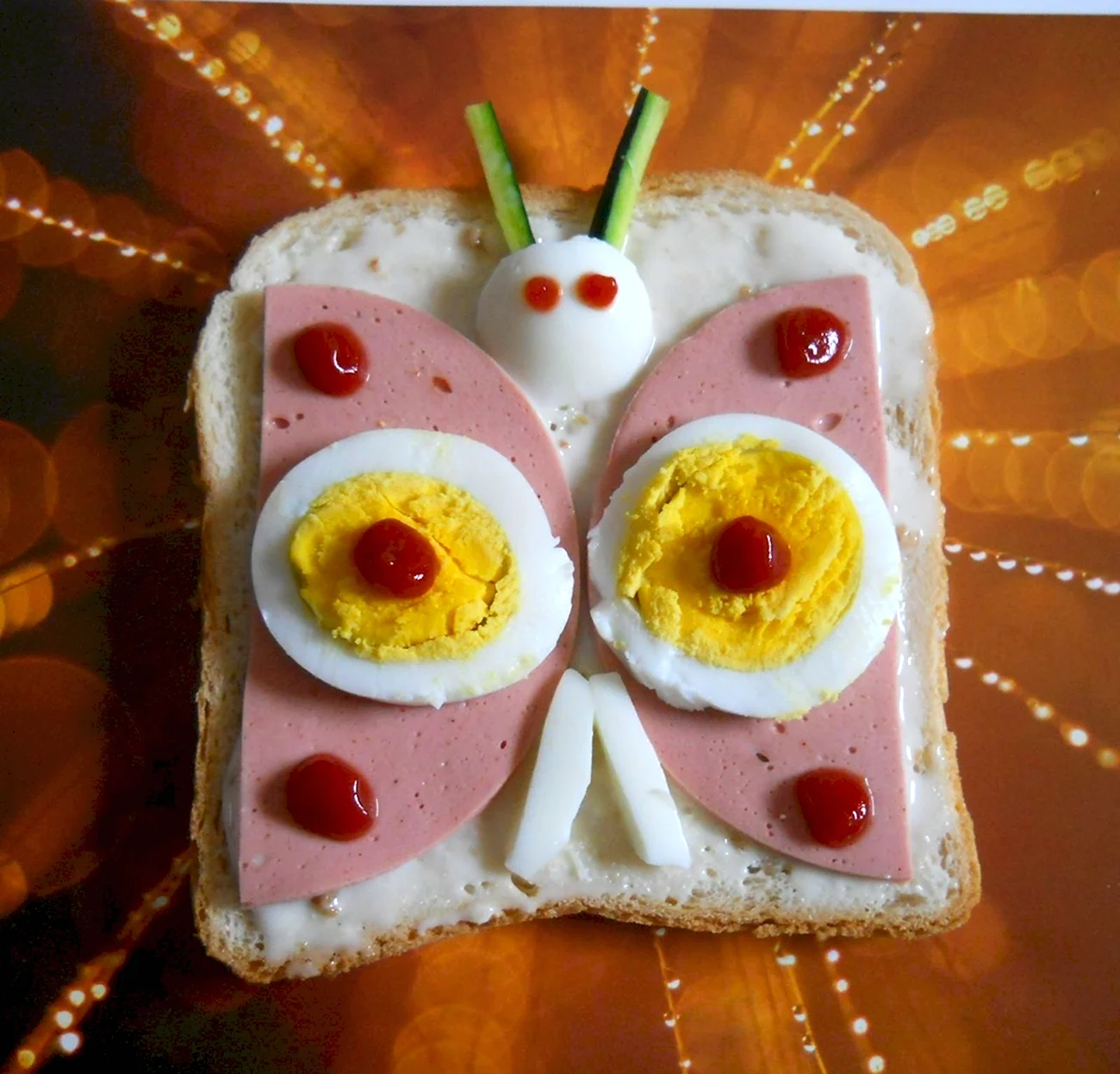 Детские бутерброды. Картинка