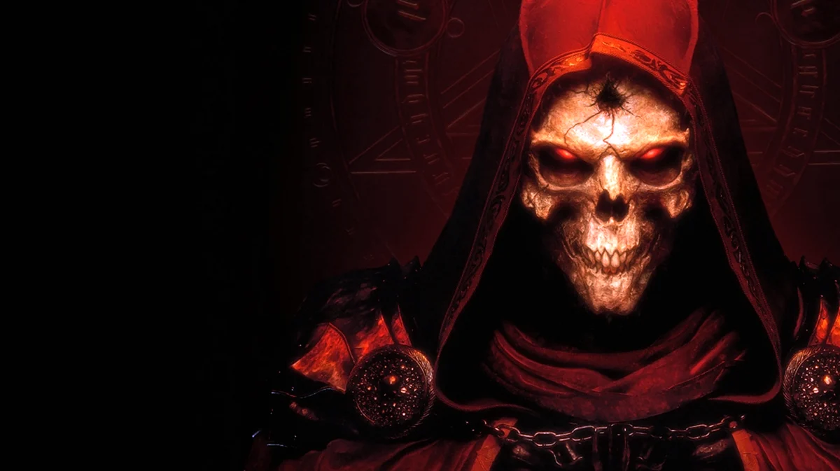 Diablo 2 resurrected Постер. Мем