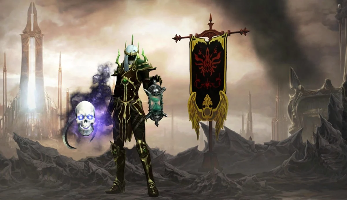 Diablo 3 Знамя. Картинка из мультфильма