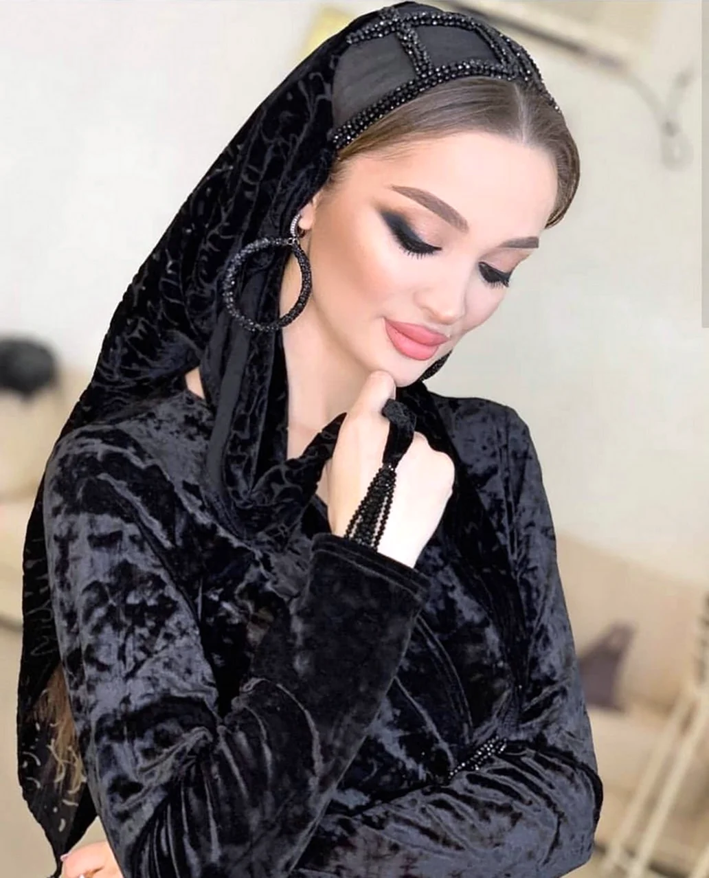 Диана Омарова hidjabe. Красивая девушка