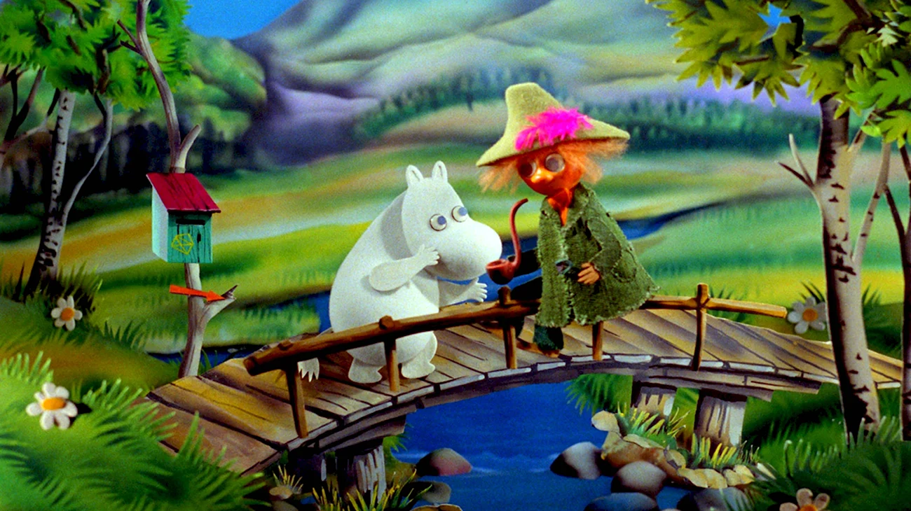 Долина Муми троллей 1990. Картинка из мультфильма