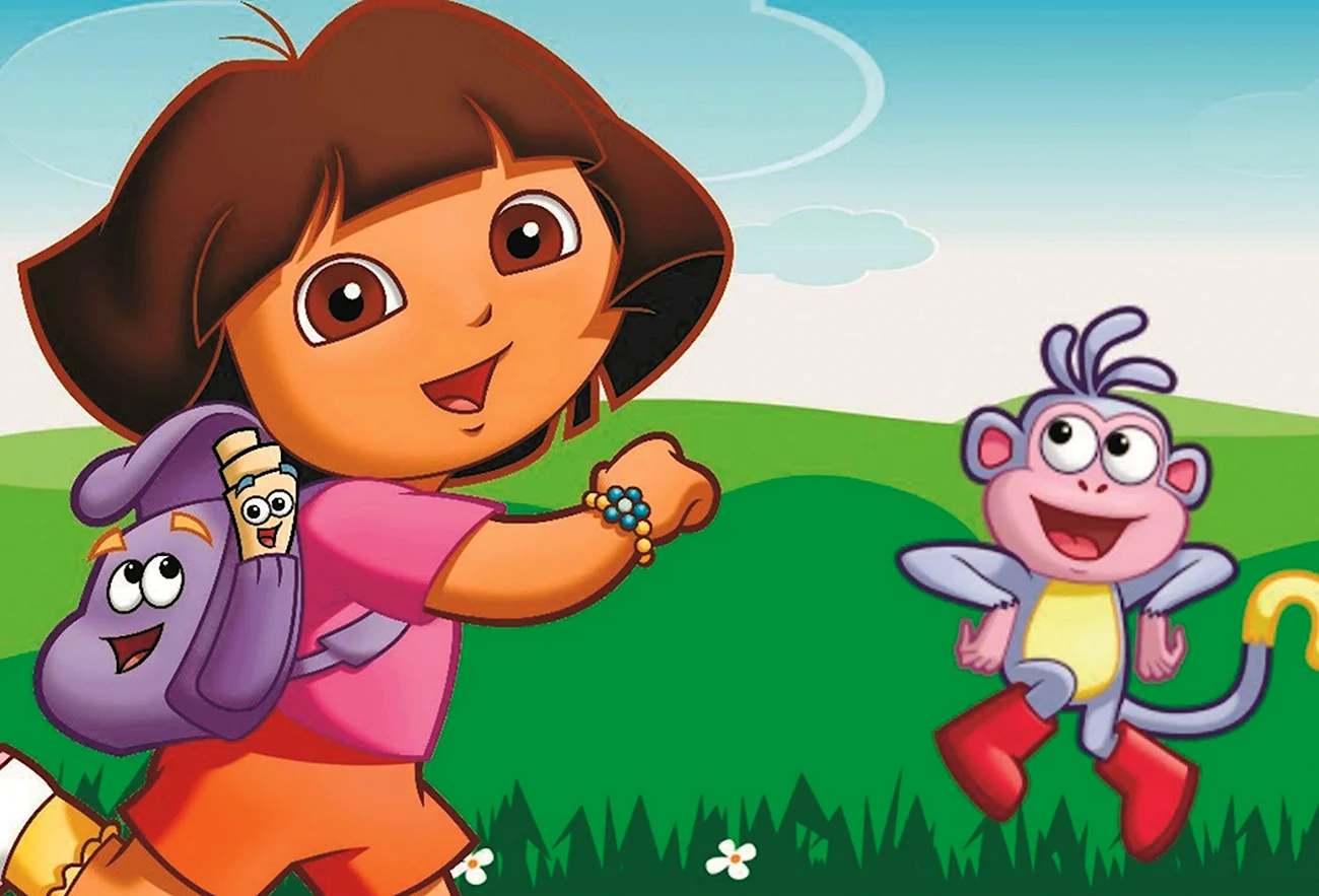 Dora the Explorer Backpack Adventure. Картинка из мультфильма