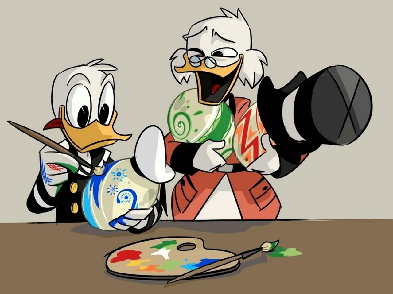 Duck Tales Дилли. Картинка из мультфильма