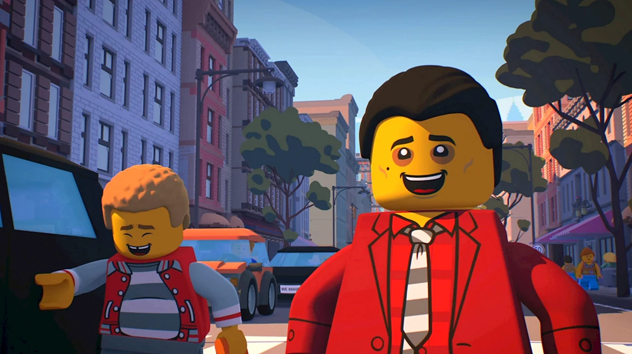 Duke detain LEGO City. Картинка из мультфильма