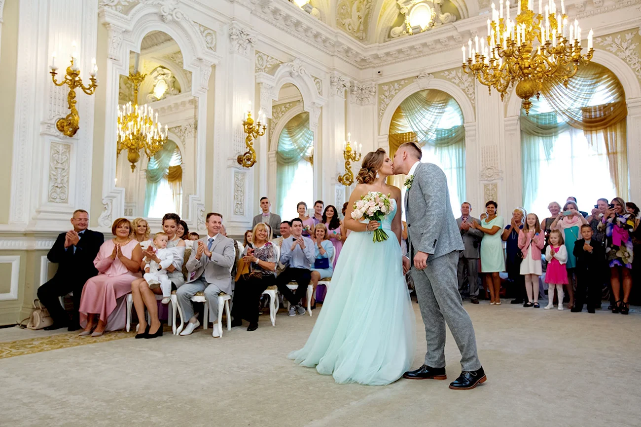 Дворец бракосочетания 1 Санкт-Петербург малый зал. Красивая картинка