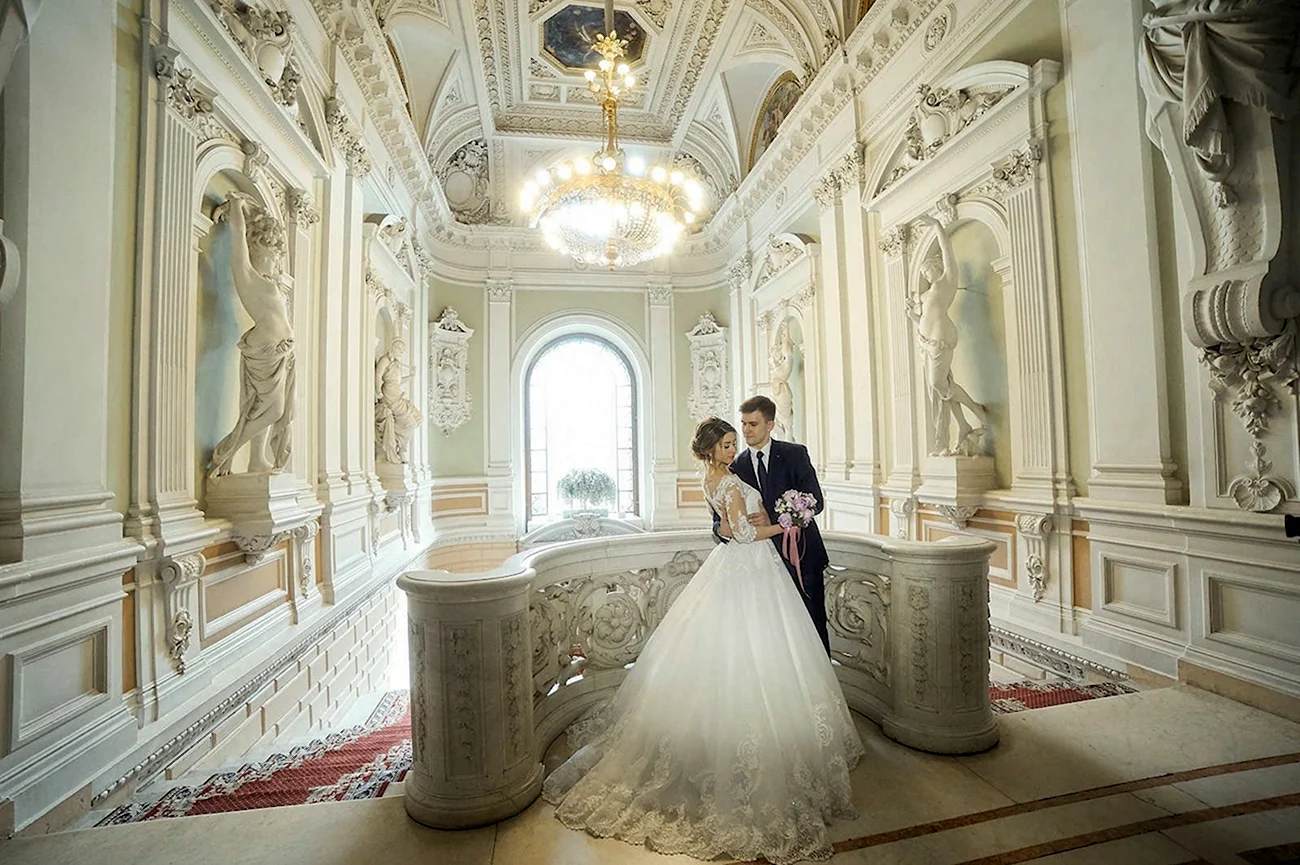 Дворец бракосочетания Москва. Красивая картинка