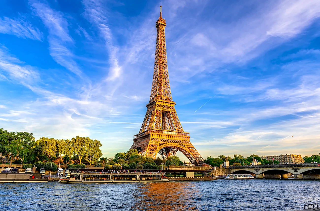 Эйфелева башня. Париж. Ф. Картинка