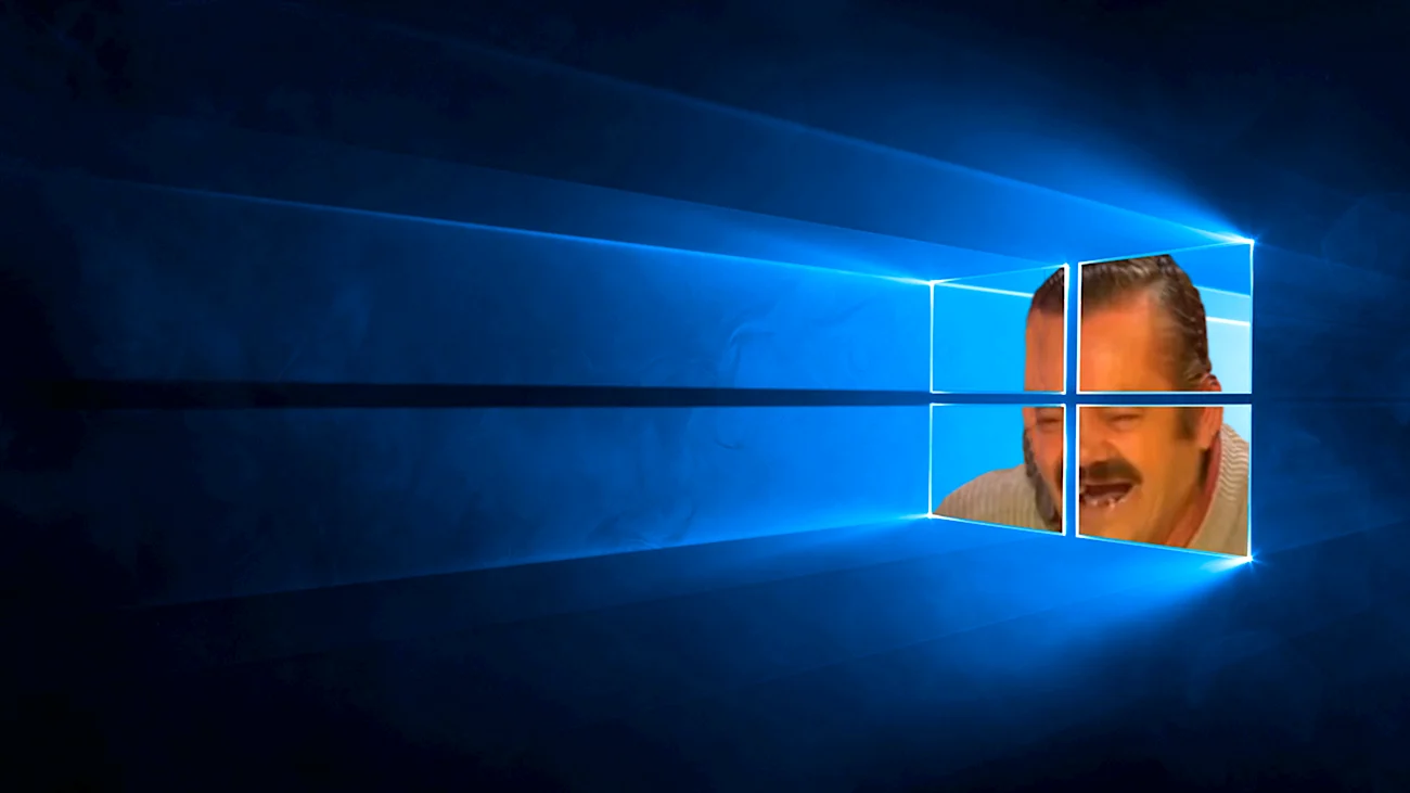 Экран Windows 10. Картинка