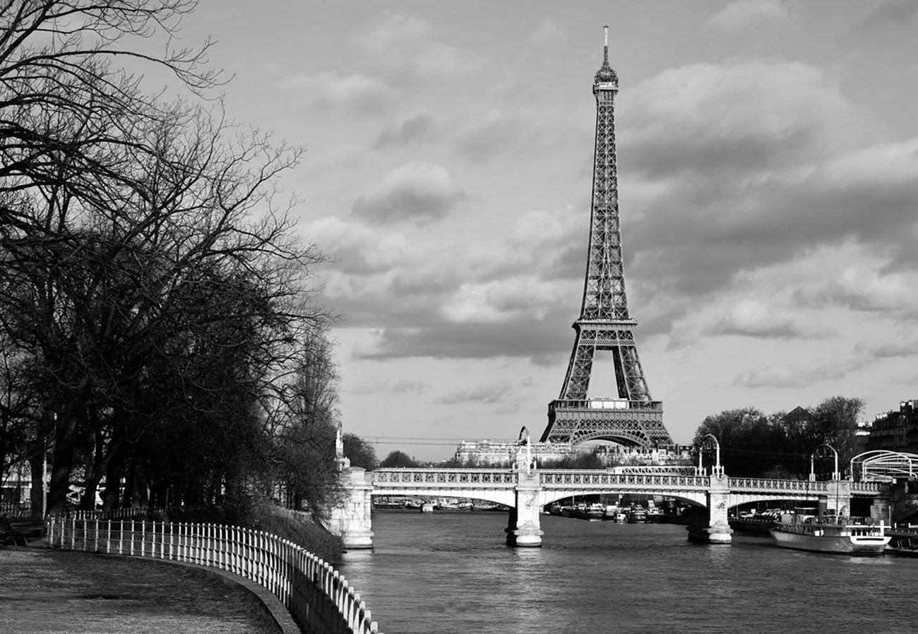 Эльфивая башня в Париже. Красивая картинка