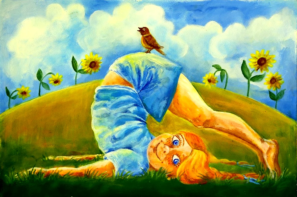 Эльга Попова художница. Красивая картинка