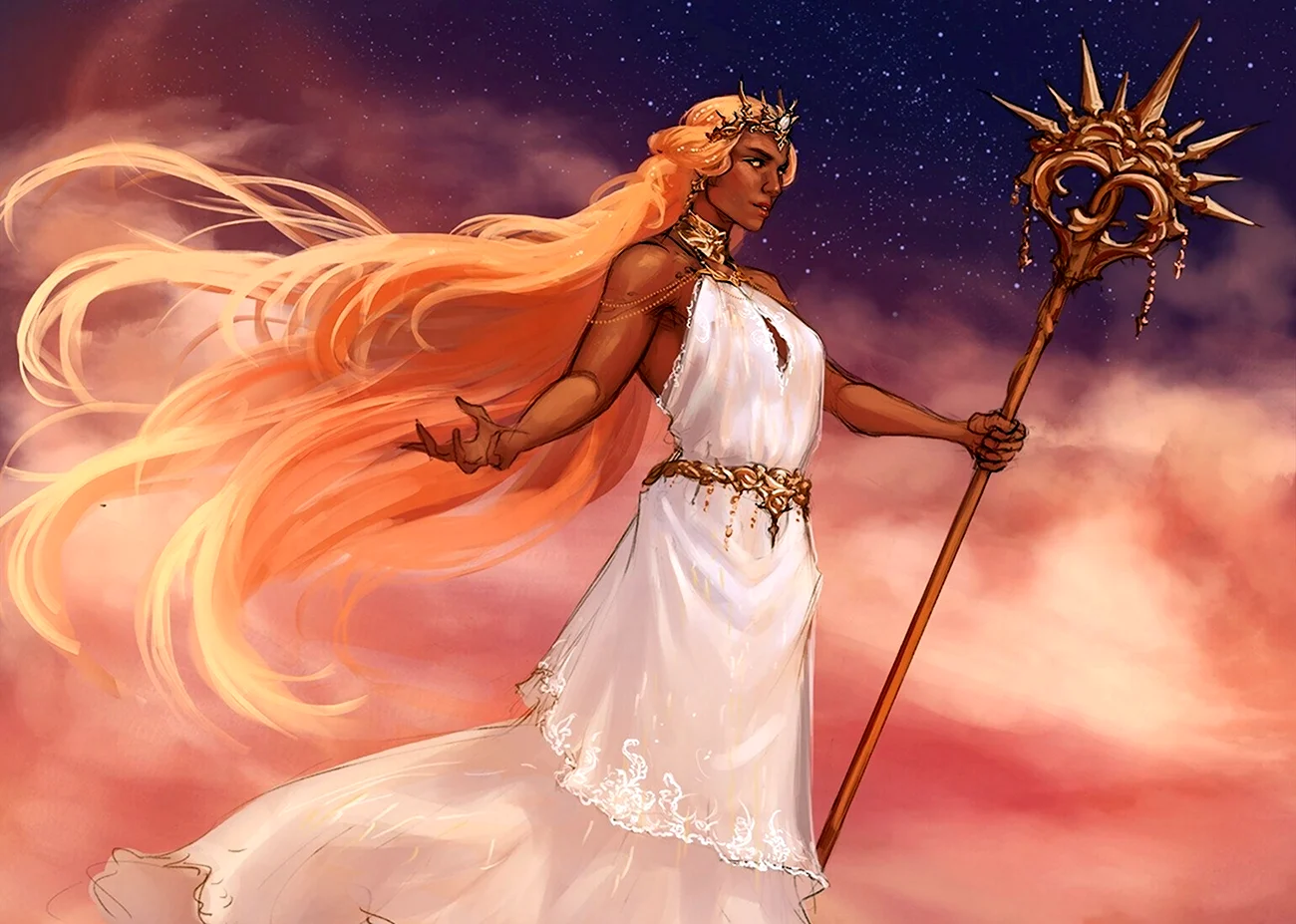 ЭНИО Греческая богиня. Картинка из мультфильма