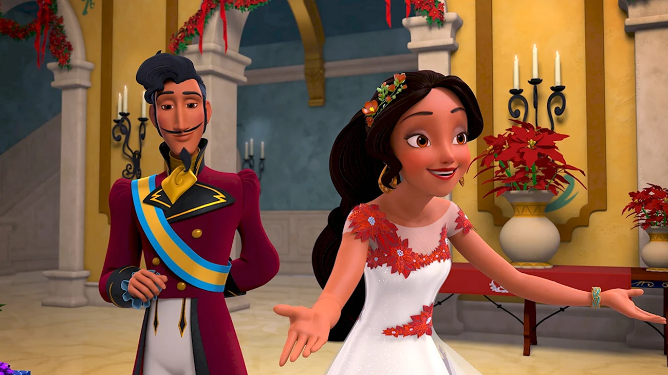 Эстебан и принцессы Авалора. Картинка из мультфильма