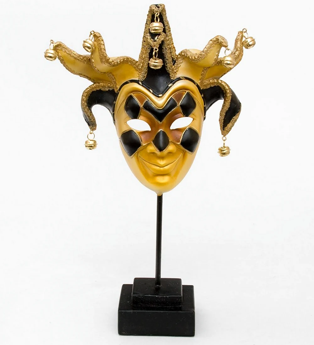Фигурка венецианская маска. Картинка
