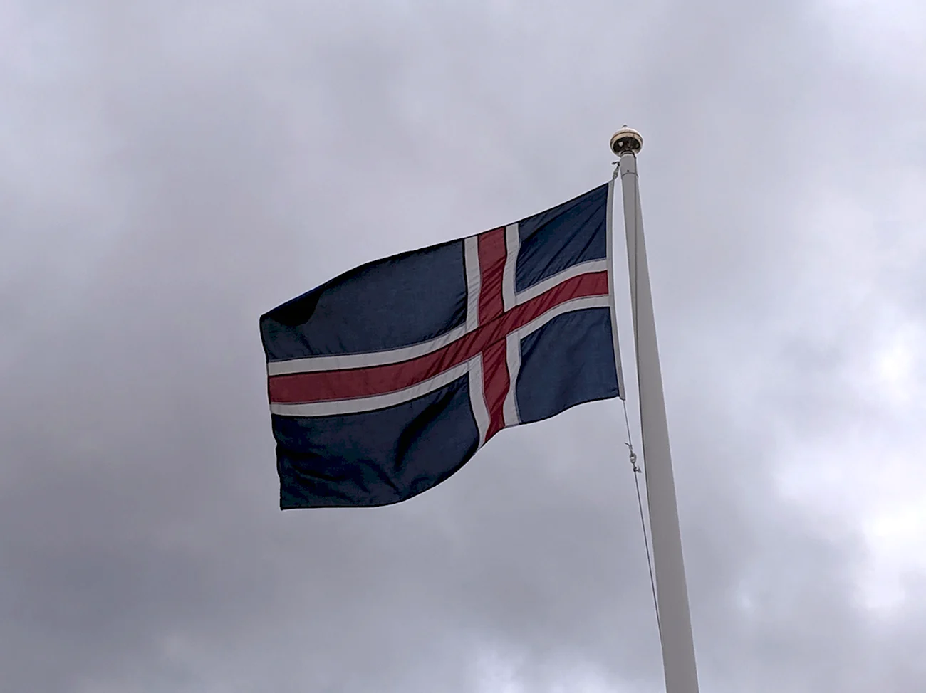 Флаг Исландии. Картинка