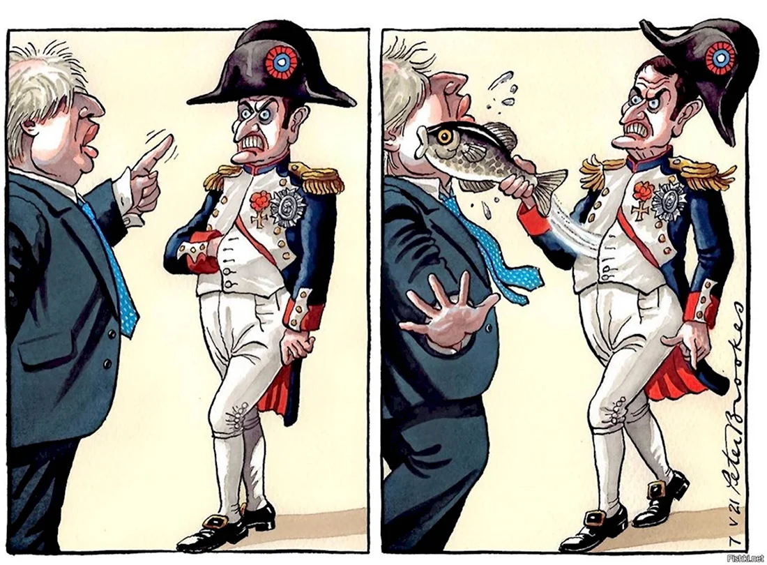 Французские политические карикатуры. Анекдот в картинке
