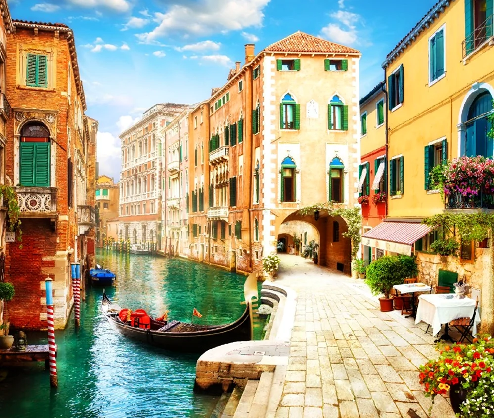 Фреска Италия Венеция. Картинка