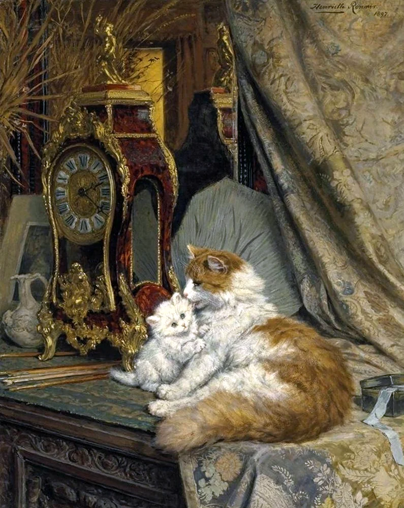Генриетта Роннер-Книп 1821-1909. Красивое животное