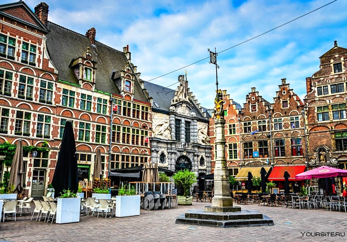 Gent Бельгия. Картинка
