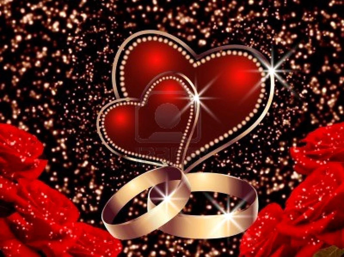 Гифки с рубиновой свадьбой. Поздравление с годовщиной свадьбы