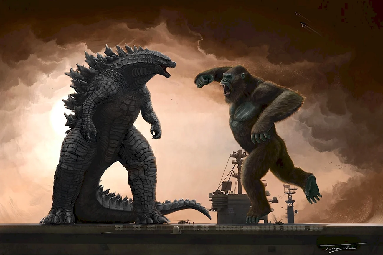 Годзилла против Конга Godzilla vs. Kong. Картинка