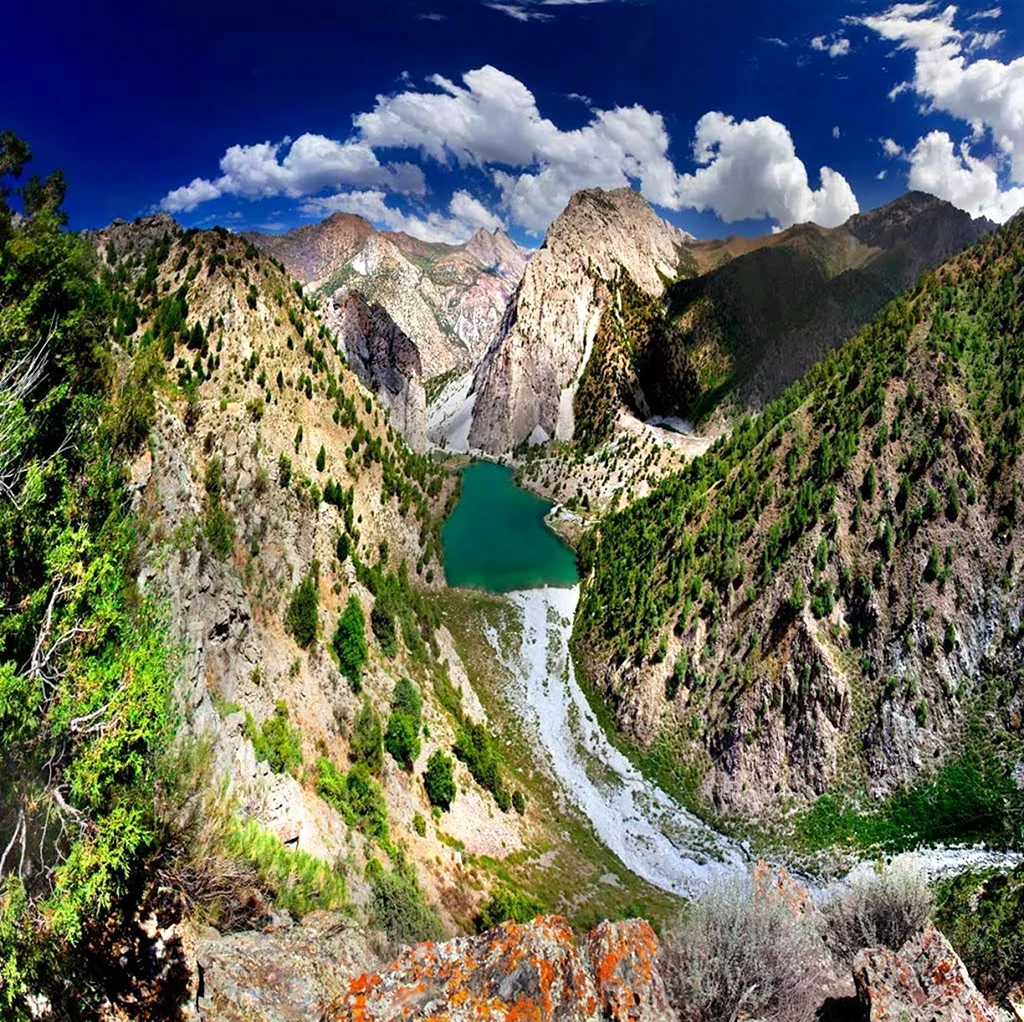 Горы Таджикистана. Красивая картинка