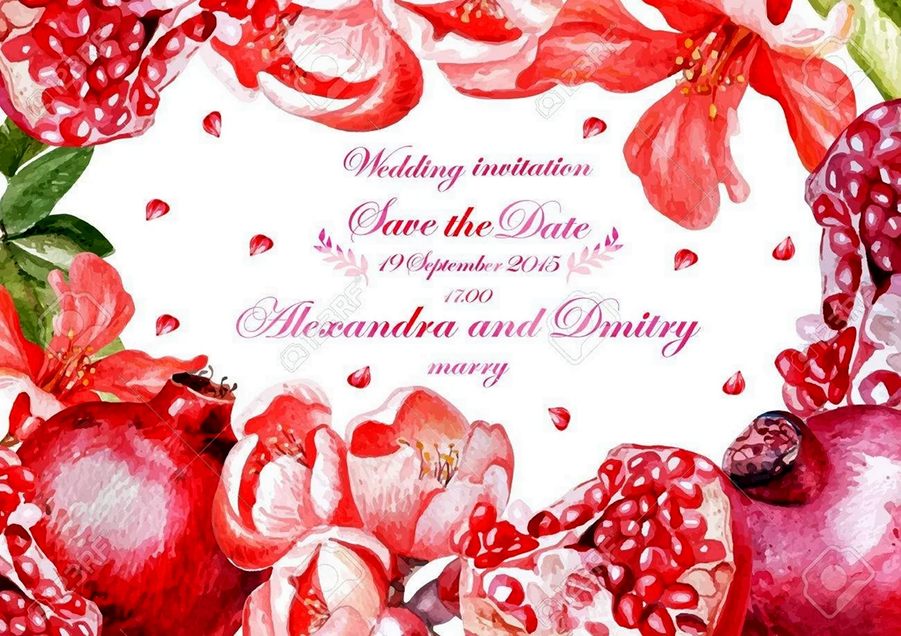 Гранатовая свадьба поздравления. Поздравление с годовщиной свадьбы