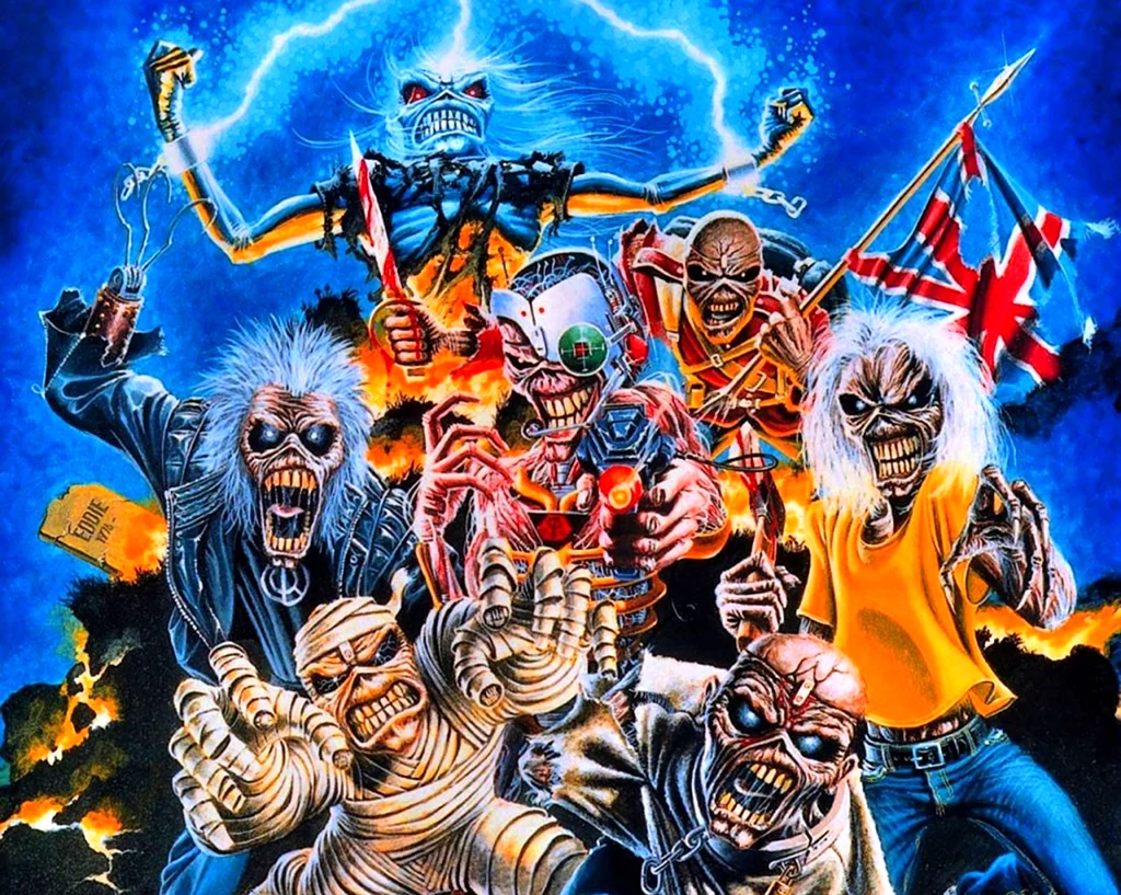 Группа Iron Maiden. Картинка