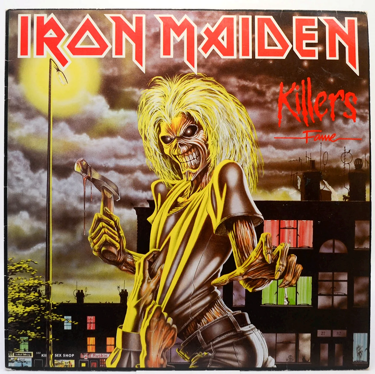 Группа Iron Maiden 1981. Картинка