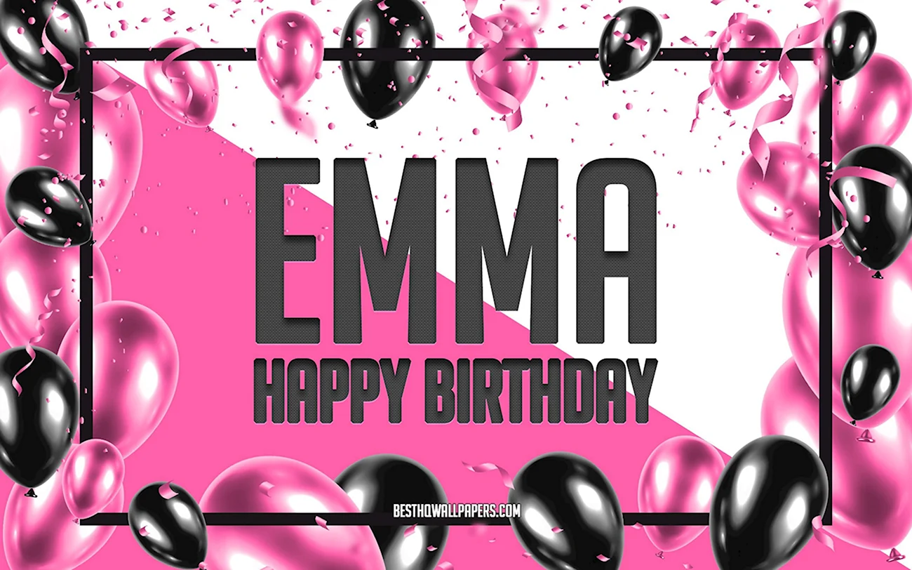 Happy Birthday Emma. Картинка