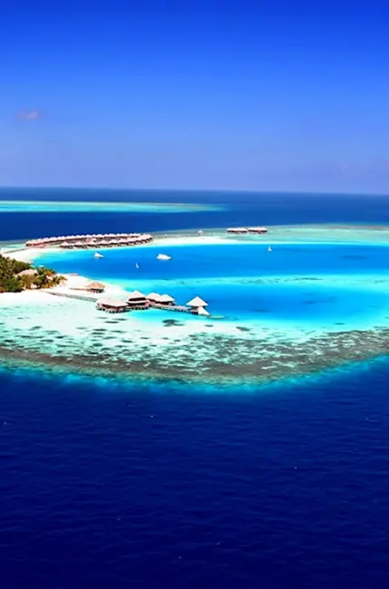 Huvafen Fushi Мальдивские острова. Красивая картинка