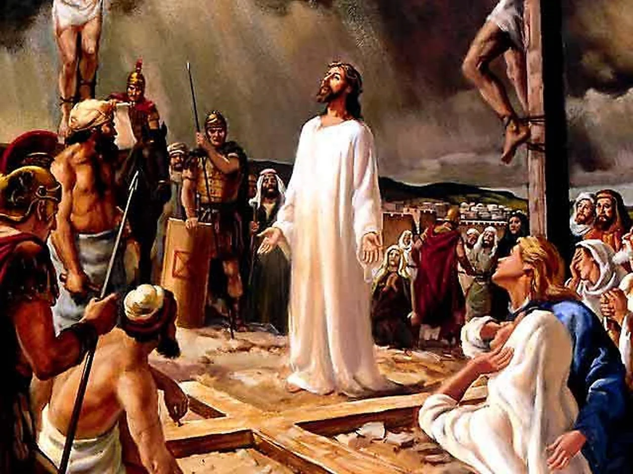 Иисус перед Синедрионом. Поздравление