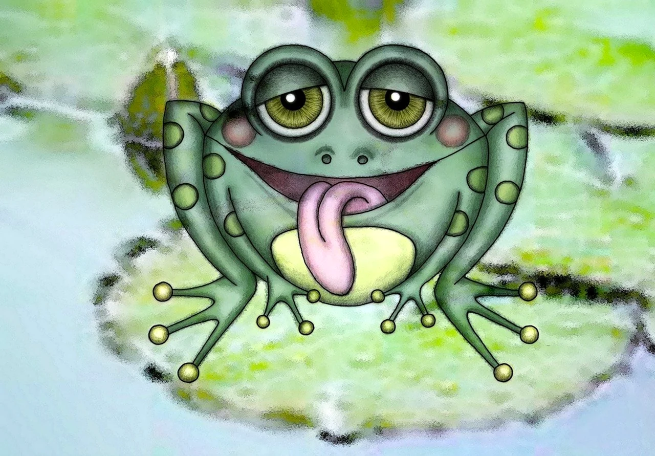 Инга Измайлова иллюстрации лягушки. Картинка