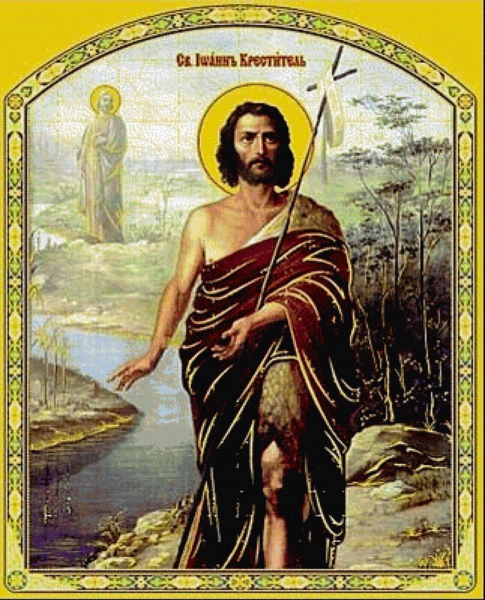 Иоанн Креститель Предтеча Господа Иисуса Христа. Поздравление